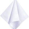 100% cotton handkerchief white colour on sale at Merch & Carter online Marketplace