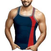 Men's Sports vests in multi colour on sale at merchandcart.com