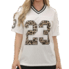 WhiteLeopard Base Print Varsity T-Shirt
