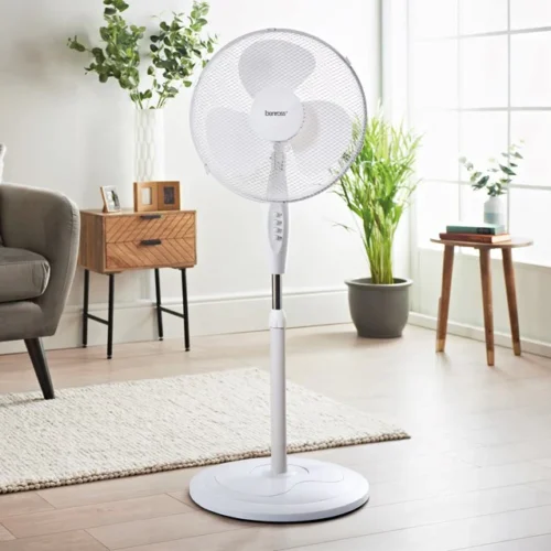 BENROSS Pedestal round base fan for home or office buy it from Merch & Carter