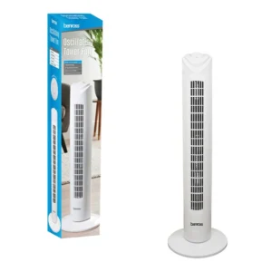 Tower Fan 29" BENROSS. three speed, good for your workstation. Free delivery on orders above £20 within GB only.