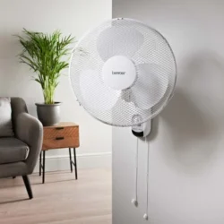 Buy at Merch & Carter, BENROSS wall mounted oscillating fan.